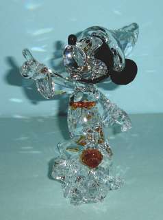Swarovski Disney Mickey Mouse Sorcerer Large Crystal Figurine 955438 