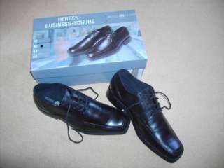 Business Schuhe, Schwarz, Echt Leder, Royal Class Comfort, NEU  in 