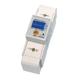 LCD Wechselstromzähler Stromzähler Wattmeter 5(50)A für Hutschiene 