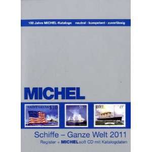 MICHEL Motivkatalog Schiffe ganze Welt 2011 Register + MICHELsoft CD 