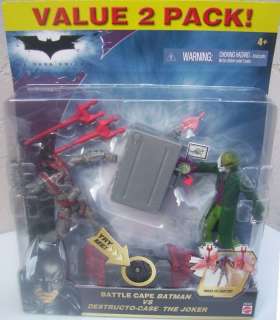 Battle Cape Batman VS Destructo Case Joker New Boxed!  