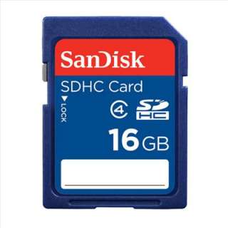Lot of 5 SanDisk 16GB SD SDHC Class 4 Flash Memory Card  