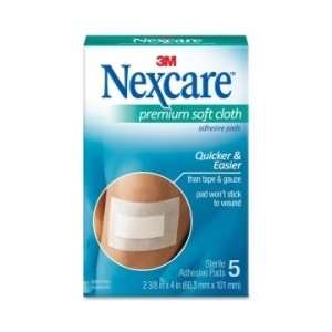  Nexcare Soft Cloth Premium Guaze Pad   White   MMMH3564 