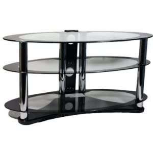 LCD Black Oval Style 1000mm TV Stand for up to 42 LCD  