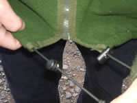 Quality Green Military Specification Fleece Full Length Zip 2 x Large 