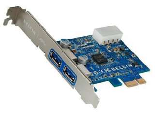 Belkin SuperSpeed USB 3.0 PCIe Add In Card F4U023 used  