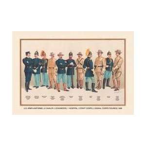 Uniforms (4 Cavalry 2 Engineers 1 Hospital 2 Staff 2 Signal Corps 