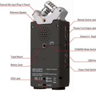 Zoom H4n H4 n Portable Digital Recorder Hand Held h 4 n  