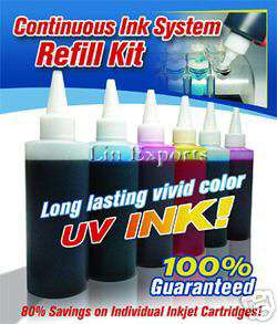 120ml UV Dye Ink for Epson P50 R285 R360 RX685 PX710W  