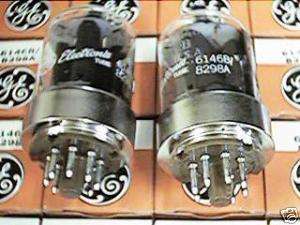 6146B ELECTRICALLY MATCHED PAIR GE VALVES TUBES NOS  