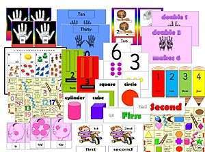 PRIMARY TEACHING RESOURCES NUMERACY MATHS EYFS KS1  