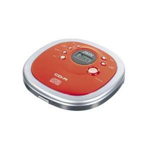  O JWIN O   CD Player   Compact w/ Headphones   Red   Sold 