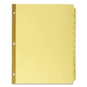  Kleer Fax Deluxe Series Preprinted Ring Book Index Divider 