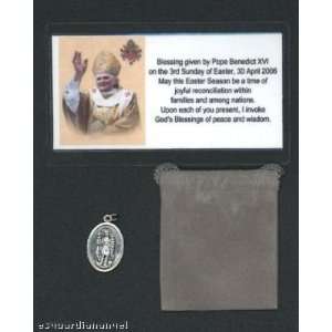   Medal Blessed by Pope Benedict XVI at Vatican Emergencies Patron