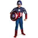 The Avengers Captain America Classic Muscle Chest Child Costume