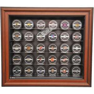  Detroit Red Wings 30 Puck Cabinet Style Display Case 