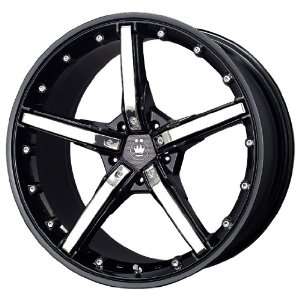  Konig Hotswap Black   18 X 8 Inch Wheel Automotive