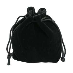   Black Fleece Lining DSLR Camera Lens Pouch Case Bag Electronics