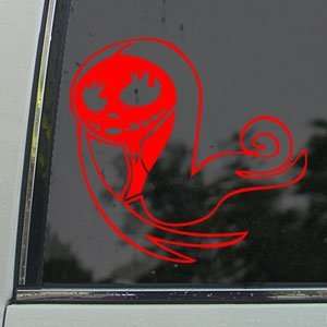  SALLY Nightmare Before Christmas Red Decal Car Red Sticker 