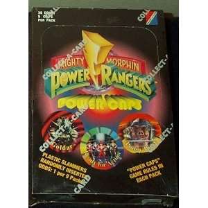  Mighty Morphin Power Rangers Power Caps Box   36 Count 