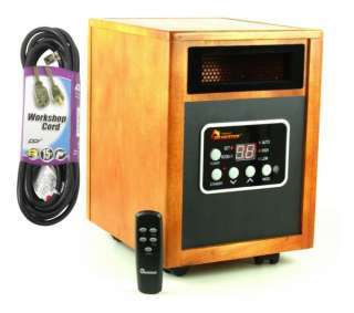 Dr. Heater DR 968 1500 Watt Electric Infrared Quartz Portable Heater 