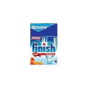 Finish Automatic Dishwasher Detergent, Powder, Orange Fresh Scent, 75 