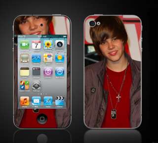 iPod Touch 4th Gen Justin Bieber My World Skin Never #2  