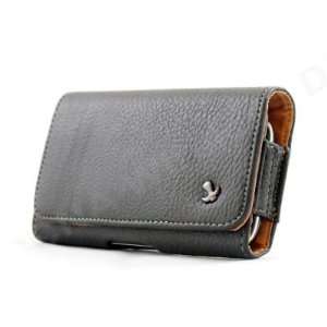  Premium Horizontal Pebbled Leather Carrying Pouch Case for 
