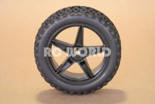 10 SCALE OFF ROAD BUGGY WHEELS W/ TIRES *BLOCK*