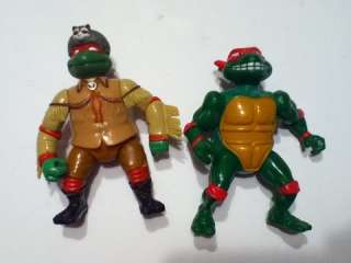   of 18 Teenage Mutant Ninja Turtle action figures 80s 90s 00s. TMNT
