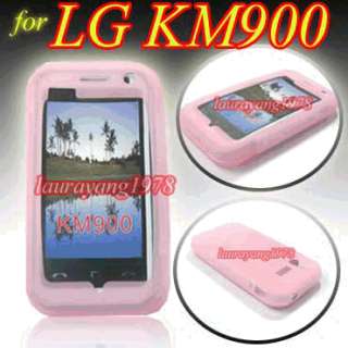   tpu soft plastic rubber skin case for lg km900 arena mobile phone
