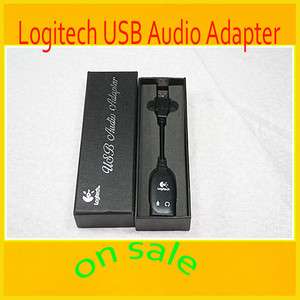 LOGITECH USB TO 3.5MM JACK STEREO HEADSET AUDIO ADAPTER  