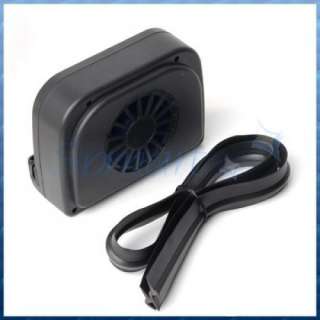 Solar Powered Car Auto Air Vent Cooling Cool Cooler Fan  