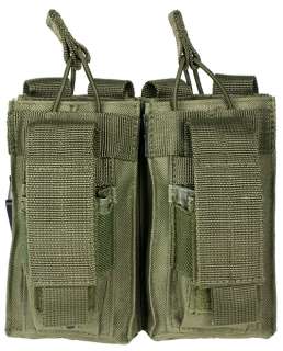 NcSTAR Airsoft Pistol Tactical AR Double Magazine Pouch OD Green 