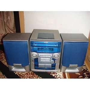  Aiwa CX NAJ54 3 disk CD Player/Cassette Home Theater 