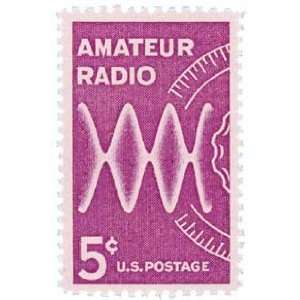  #1260   1964 5c Amateur Radio Postage Stamp Numbered Plate 