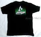 Mens Mountain Dews T Shirt S/S AMP Energy Drink Logo Basic Black XL