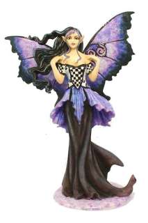 Goth Blue Faery Amy Brown Gothic Fairy Figurine  