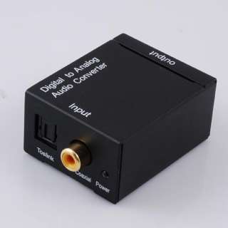 Coaxial Optical Digital to Analog Audio Converter DAC  