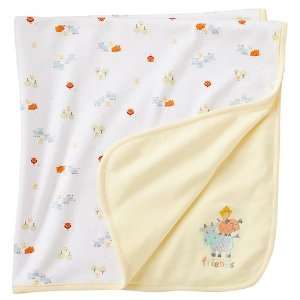  First Moments Animal Swaddle Blanket   Baby Baby