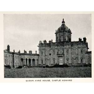  1928 Print Queen Anne House Castle Howard John Vanbrugh 