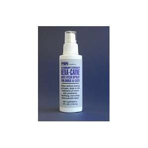  Hexa Caine Topical Anti Itch Spray for Dogs and Cats, 4 oz 