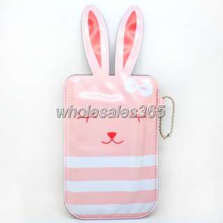 For Ipod Touch 2 3 4 4th Cell Phone Rabbit Case Pouch Bag Cover + free 