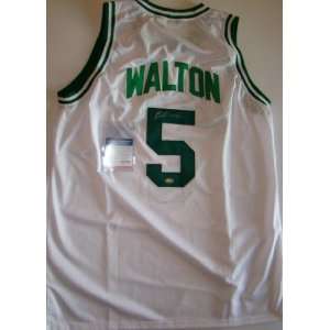  Bill Walton Autographed Jersey   Celtics PSA XL Sports 