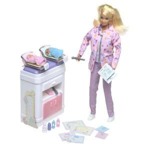  Barbie Happy Family Baby Doctor Barbie Doll: Toys & Games