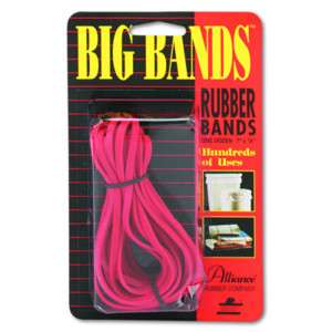 Alliance Big Rubber Bands Red 1/8 x 7   12 pk  