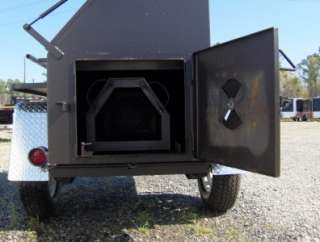 BBQ PIT SMOKER concession grill utility 8ft trailer gas fryers NEW hog 