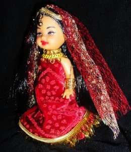 India Hindi Bride ~ OOAK Barbie Kelly doll Indian bride  