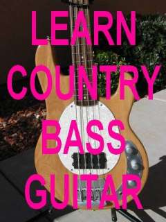 Learn Country Bass Electric Guitar Beginners DVD Lesson  