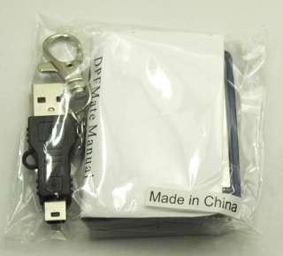 Blue USB LCD Digital USB Photo Picture Frame Album Key Chain 1.5 8MB 